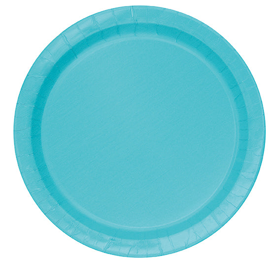 Terrific Teal Small Plates 20 Pack