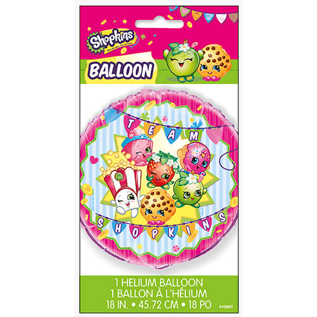 Shopkins Foil Balloon