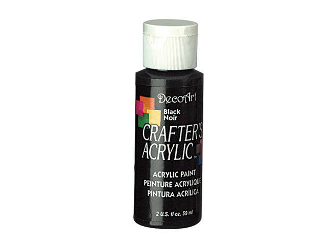 Crafter's Acrylic All-Purpose Paint 2oz Black