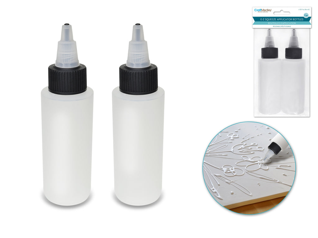 Plastic Bottle Squeeze Paint And Glue Applicator