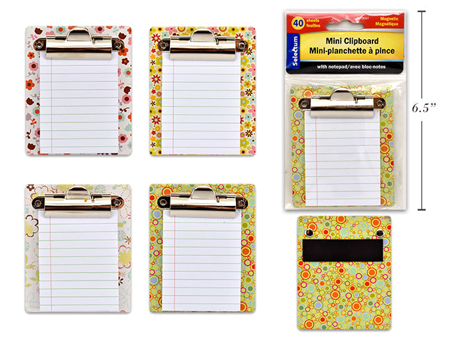 Magnetic Clipboard Sticky Note Pad