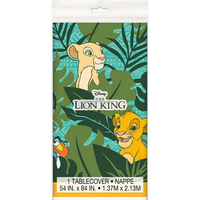 Lion King Plastic Table Cover