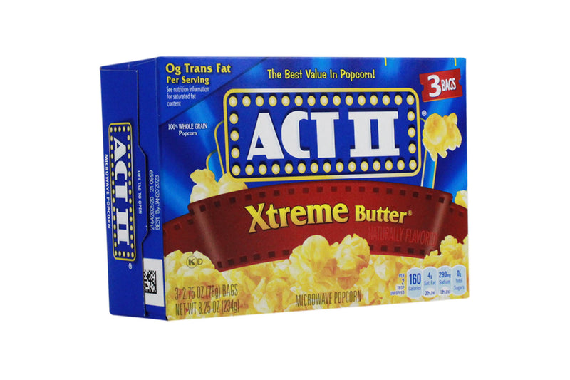Act Ii Popcorn Xtreme Butter