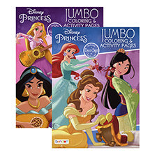 Disney Princess Jumbo Coloring And Activity Book