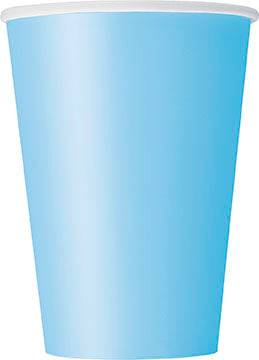 Powder Blue Cups Large 10 Pack