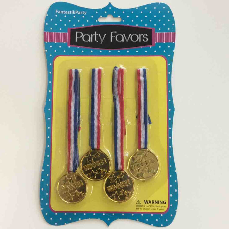Gold Medals Deluxe Party Favors