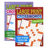 Kappa Large Print Crossword Book