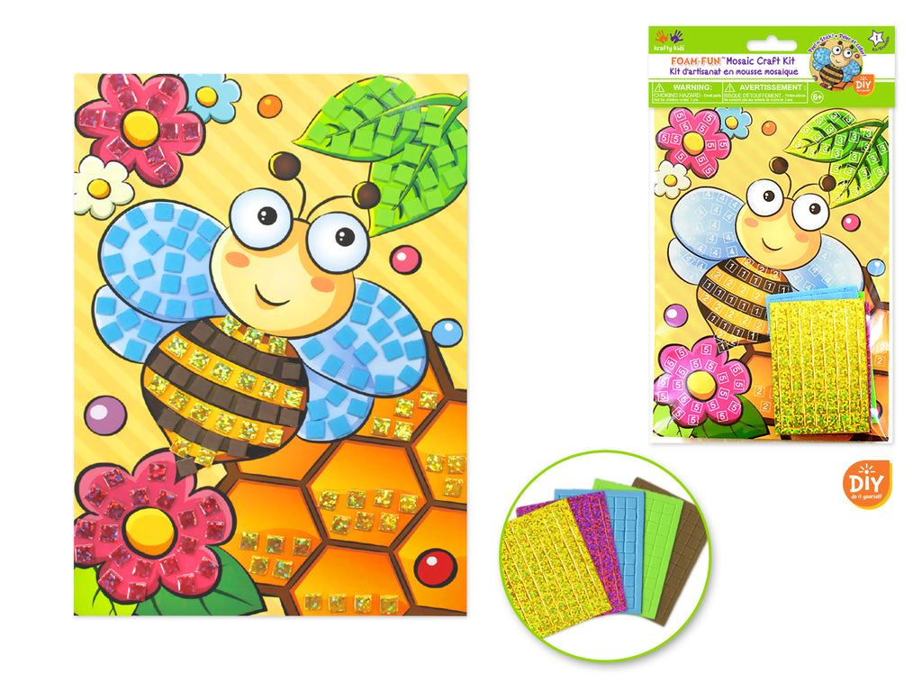 Mosaic kids craft kits