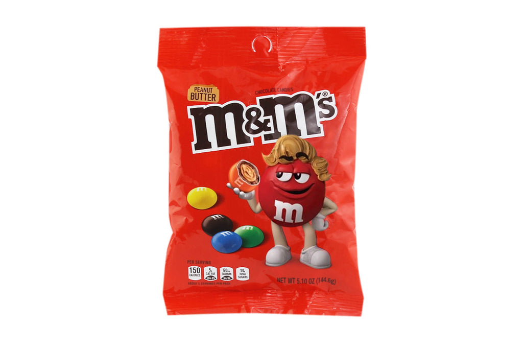 Peanut Butter M&Ms in Bulk  5.1oz Bag of Peanut Butter M&Ms – The