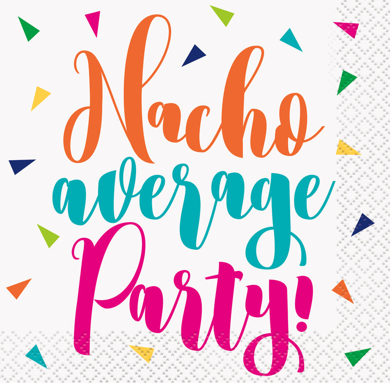 Nacho Average Party Beverage Napkins
