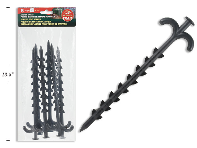 Anchor Spikes Plastic Tent Stakes