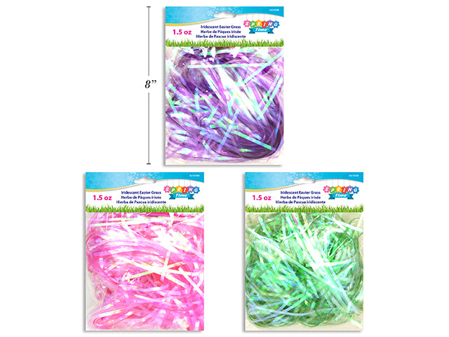 Easter Plastic Grass Multi Color