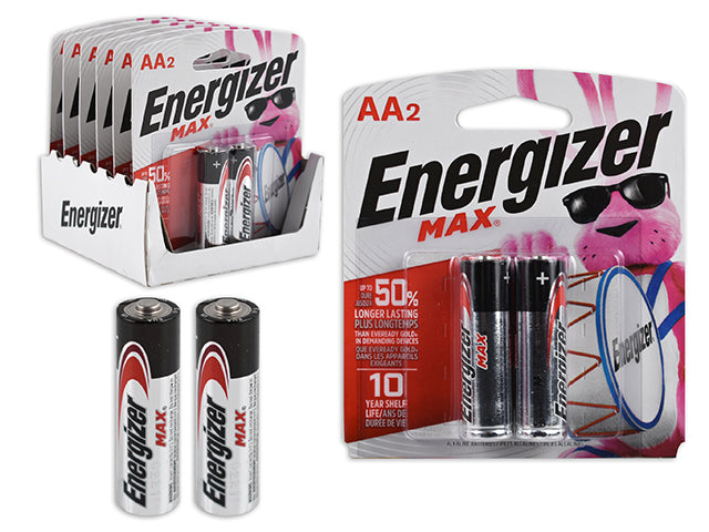 Energizer Max AA Batteries 2 Pack