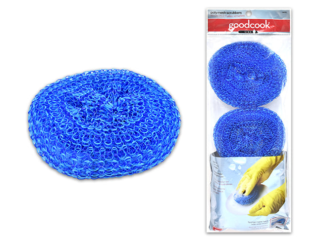 Poly Mesh Scrubbers 3 Pack