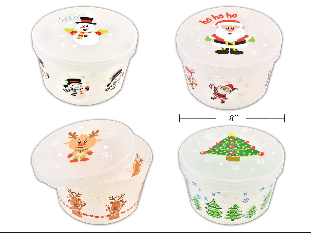 Holiday Helpers Christmas Cookie Containers, Colors & Designs May Vary -  Shop Food Storage at H-E-B