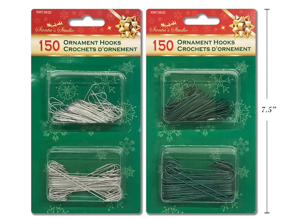 Christmas White Ornament Hooks