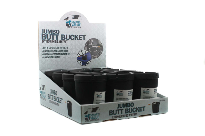 Black Jumbo Butt Bucket
