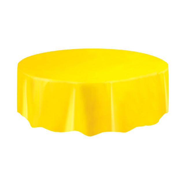 Sunflower Yellow Round Table Cover