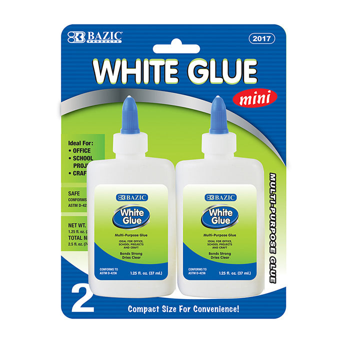 Bazic White Glue 2 Pack