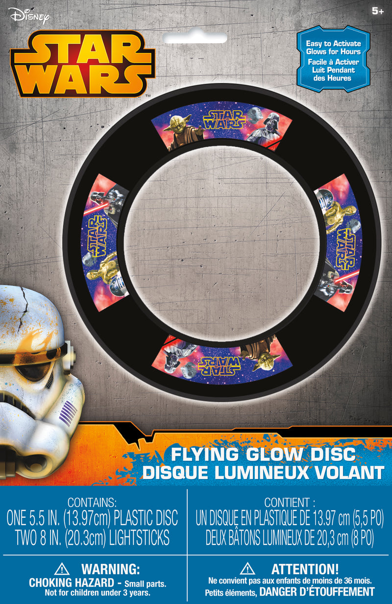 STAR WARS GLOW FLYING DISK