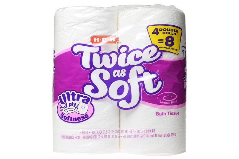 Bath Tissue Ultra 3 Ply 4 Roll