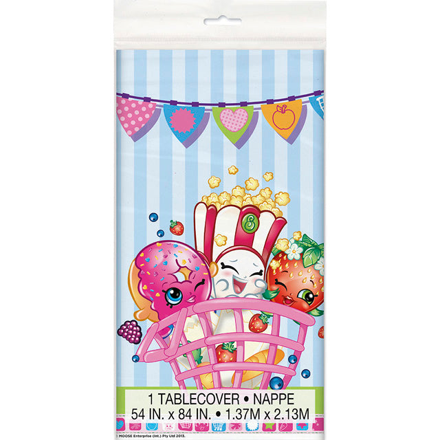 Shopkins Plastic Table Cover