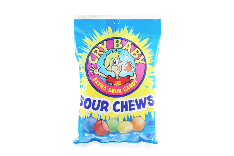 CRY BABY SOUR CHEWS 8/7OZ