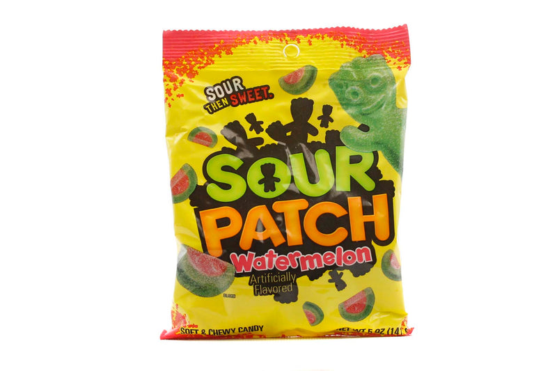 Sour Patch Peg Bag Watermel 5 Oz