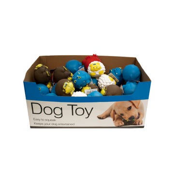 Animal Characters Dog Squeak Toys