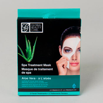 Aloe Vera Facial Masks 2 Pack