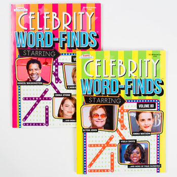 Word Find Book Celebrities 2Asst