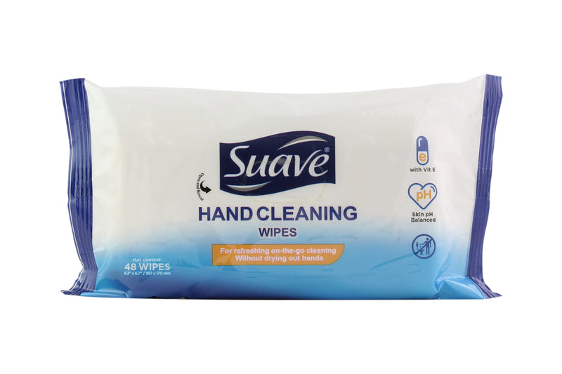 Suave Hand Cleansing Wipes 48 Pack