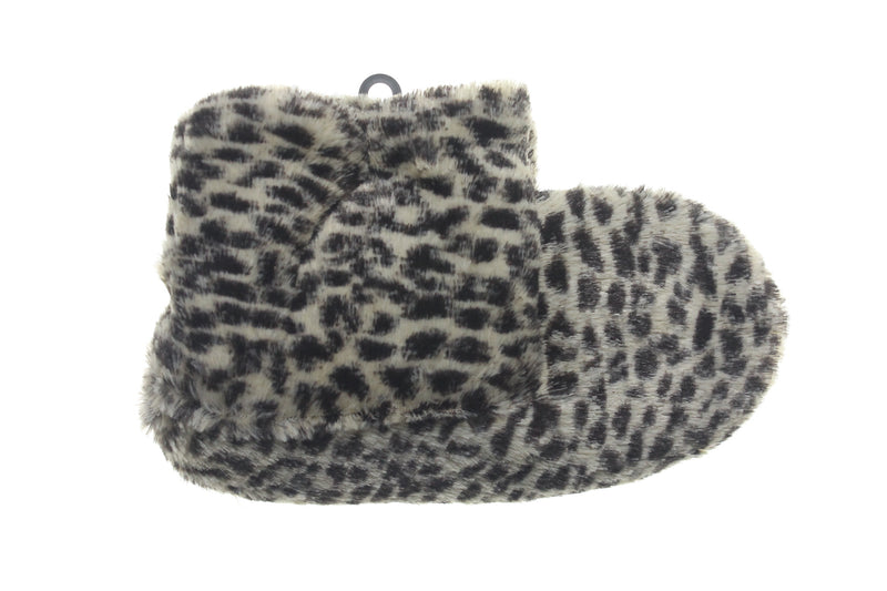 Winter Indoor Bootie Lepard Wom