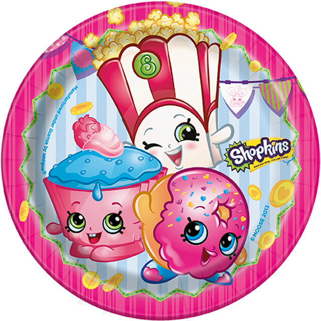 Shopkins Plates Small