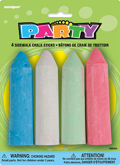 4 Sidewalk Chalk