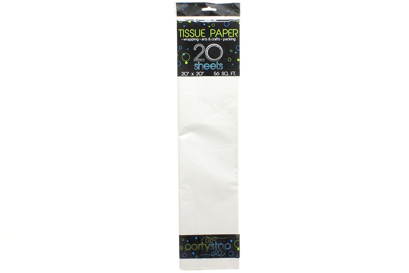 Tissue Paper 20 Sheets White