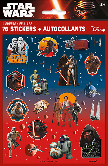 Star Wars Sticker Sheet