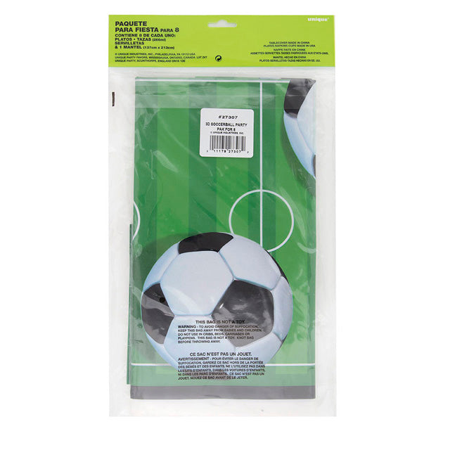 3D Soccer Ball Party Pack