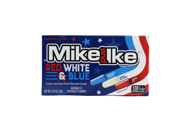 MIKE & IKE RED WHITE & BLUE 12/4.25 OZ