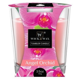 Tumbler Candle Angel Orchid