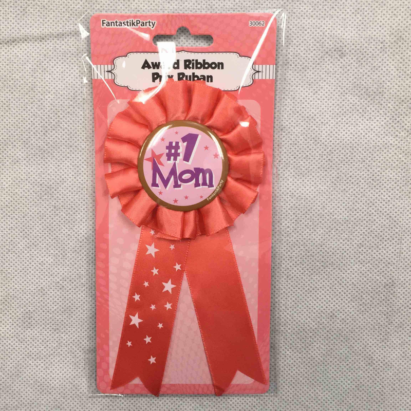 Number 1 Mom Award Ribbon