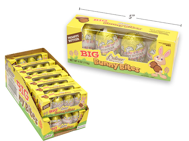 4Pk Palmer Peanut Butter Big Bunny Bite Eggs