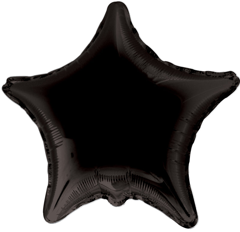 Black Star Foil Balloon