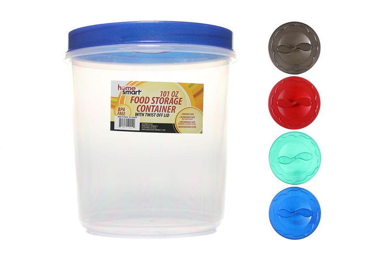 Twist Lid Plastic Container