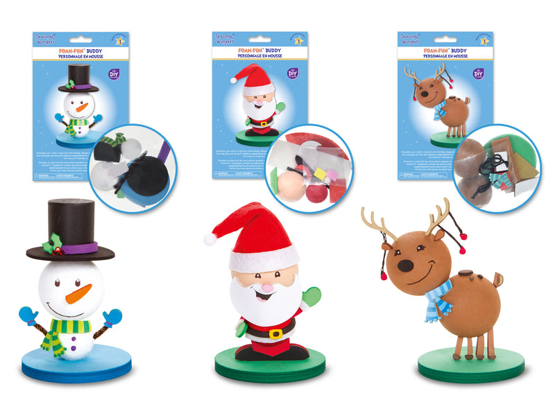 Seasonal Wonders DIY Foam Ball Buddies