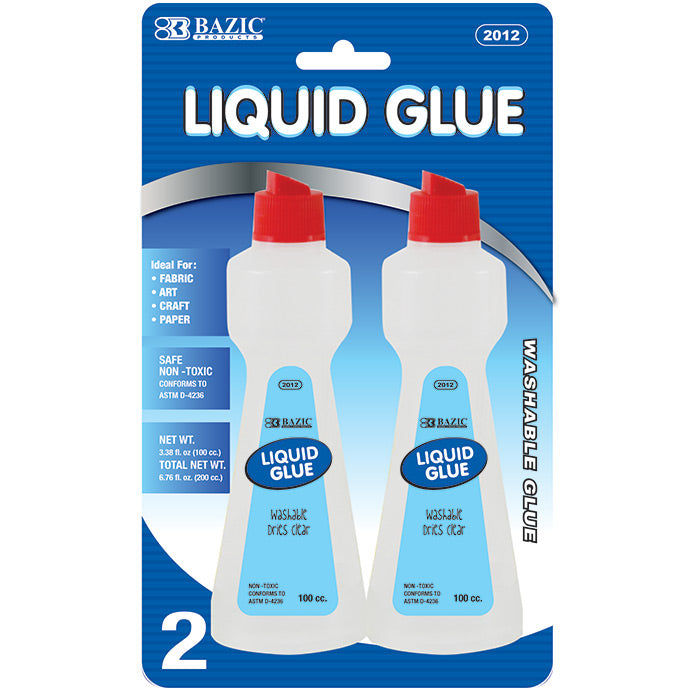 Bazic Clear Glue 2 Pack