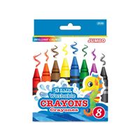 Bazic Washable Premium Jumbo Crayons