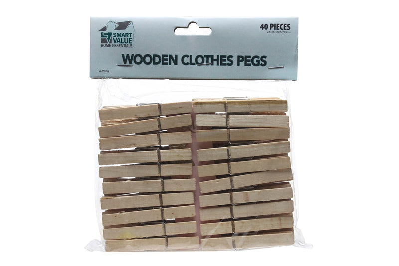 Wooden Clothes Pegs