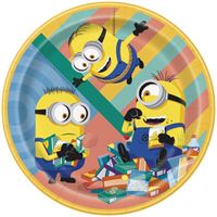 Despicable Me Round 9 Dinner Plates  8ct"