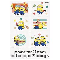 Despicable Me Tattoos  24ct